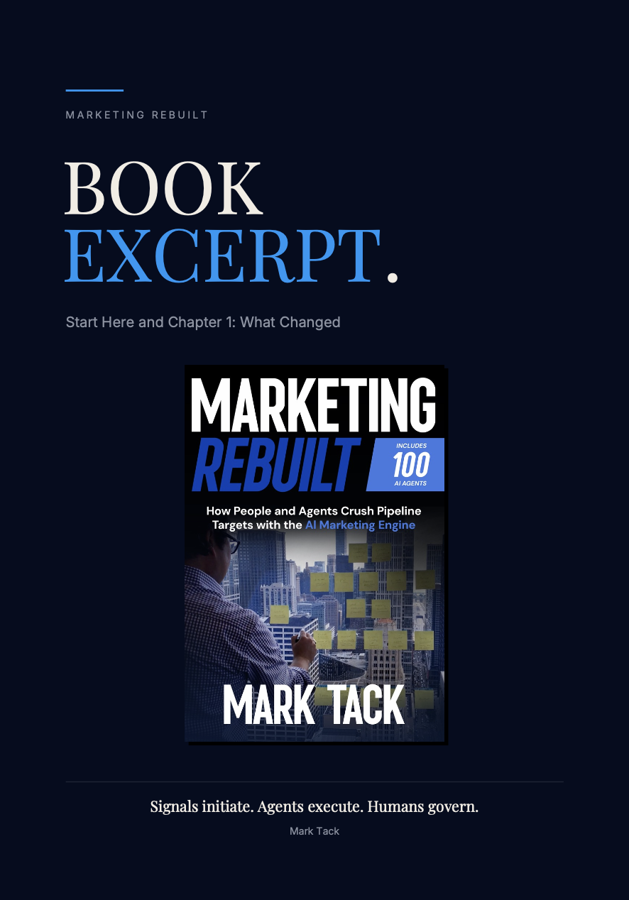 Book Excerpt: Start Here and Chapter 1 cover